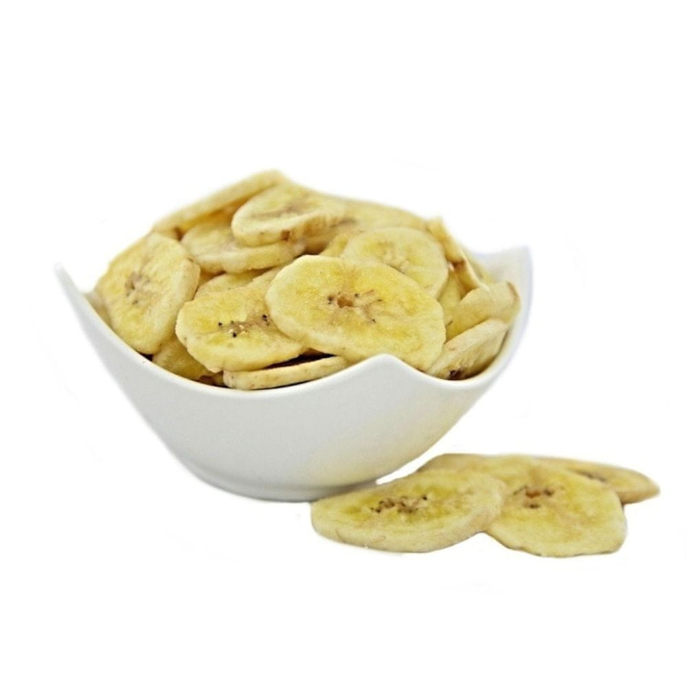 WEBHIDDENBRAND Banán (kandizované ovocie) - sušený, plátky 500 g